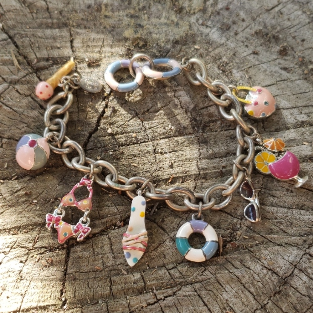 Cookie Lee Retired Sweetie Fashion Charm Bracelet